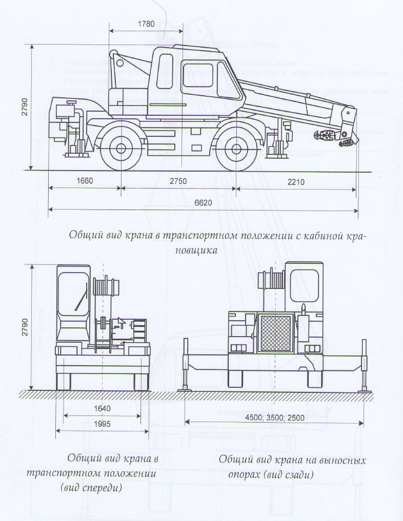 Kato TR 100 габариты