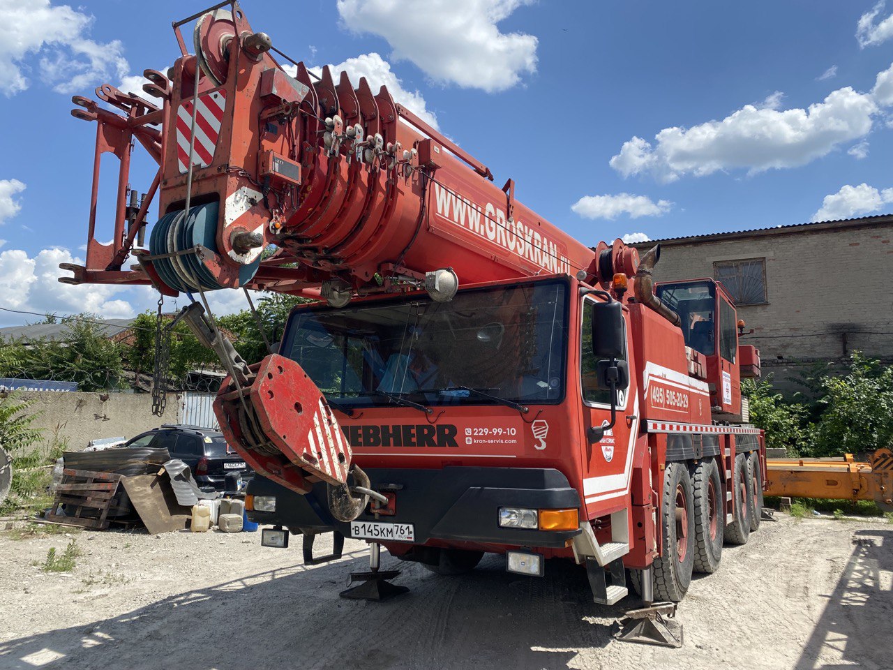 Автокран Liebherr 1080